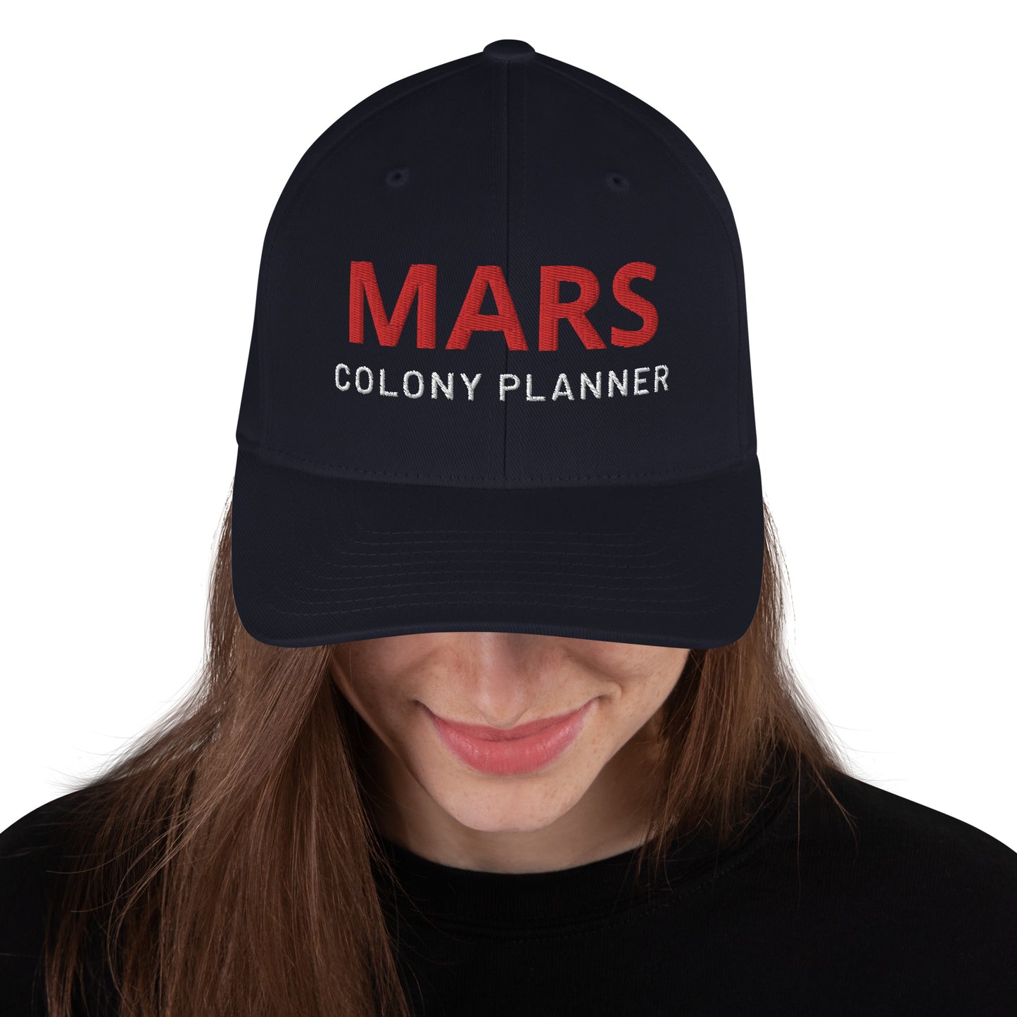 Mars Colony Planner Structured Twill Cap